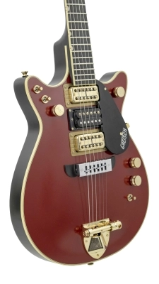 Gretsch Guitars - G6131-MY-RB Limited Edition Malcolm Young Signature Jet, Ebony Fingerboard - Vintage Firebird Red (Japan Market Only) 2