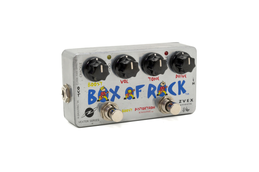 『ZVEX』　box of rock You can now get a see-through ZVEX Box Of Rock