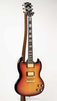 Gibson - SG Supreme Electric Guitar with Hardshell Case - Fireburst 2