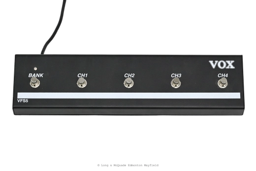 Vox - VFS5 - 5 Button Footswitch for VT Series 2