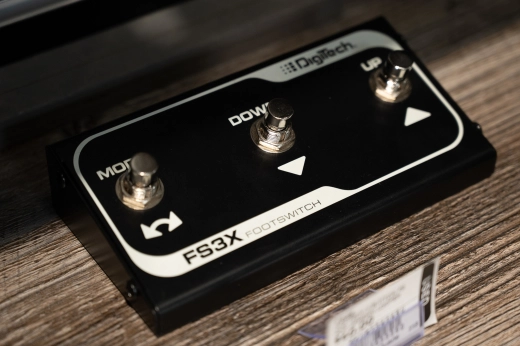 Digitech - FS3X 3-Button Footswitch