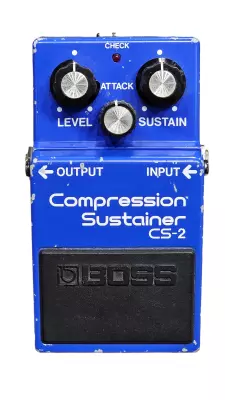 Boss CS-2 Compression Sustainer Made In Japan 80s