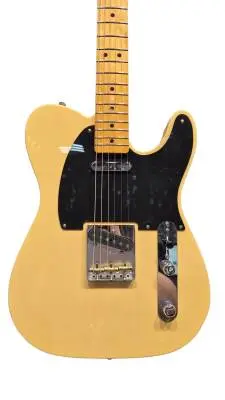Fender Vintera II 50s Nocaster, Maple Fingerboard - Blackguard Blonde with Gig Bag