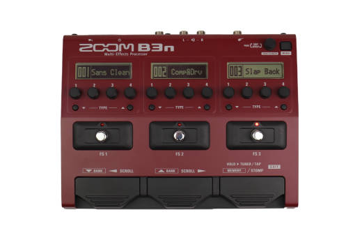 Zoom - B3N Multi-Effect Bass Pedal