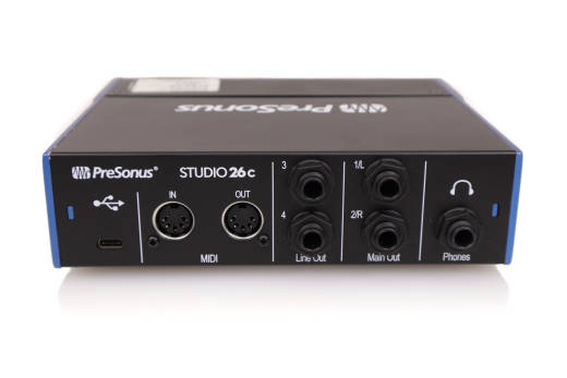 PreSonus - Studio 26C 2x4 USB-C Audio Interface 3