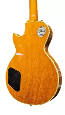Gibson Les Paul Custom Figured Top Electric Guitar with Bigsby - Antique Natural 2