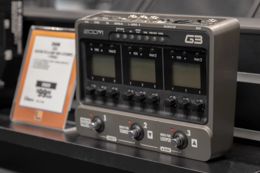 Zoom - G3 - Stompbox/Amp Modelling Console with USB