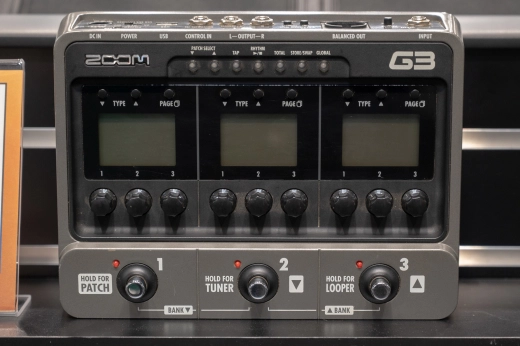 Zoom - G3 - Stompbox/Amp Modelling Console with USB 2