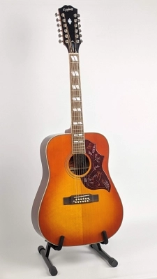 Epiphone - Masterbilt Hummingbird 12 String - Aged Cherry Sunburst