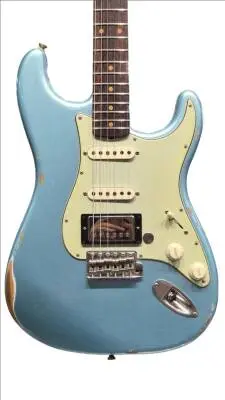 Fender Custom Shop Limited Edition '59 Stratocaster HSS Relic - Daphne Blue Metallic