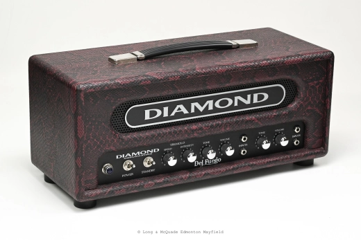 Diamond - Del Fuego - Red Snake Skin