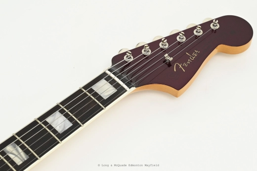 Fender - Troy Van Leeuwen Jazzmaster, Bound Rosewood Fingerboard - Oxblood 3