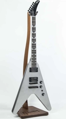 Gibson - Dave Mustaine Flying V Explorer - Silver Metallic