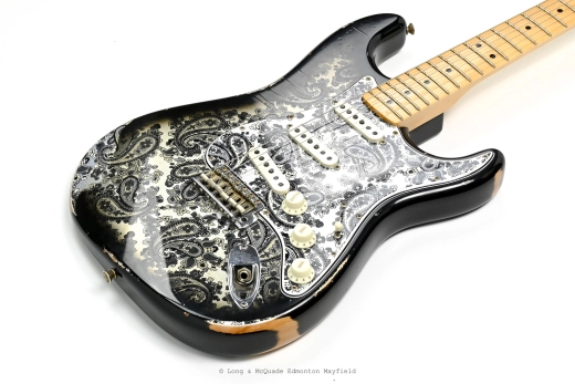 Fender Custom Shop - Limited 1968 Black Paisley Stratocaster Relic, Maple Fingerboard - Black Paisley 2