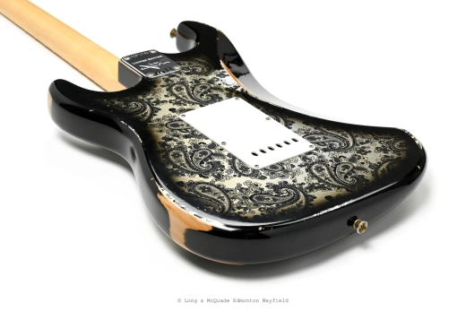 Fender Custom Shop - Limited 1968 Black Paisley Stratocaster Relic, Maple Fingerboard - Black Paisley 5