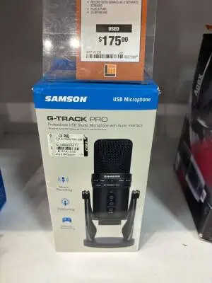 Samson - G-TRACK PRO - USB studio mic w/Audio Interface