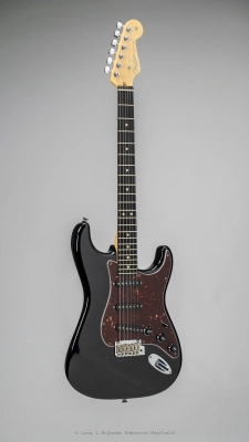 Fender - Limited Edition American Standard Blackout Stratocaster (Modified), Mystic Black, Ebony