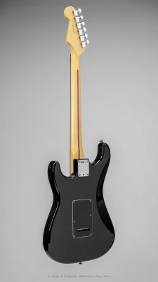 Fender - Limited Edition American Standard Blackout Stratocaster (Modified), Mystic Black, Ebony 2