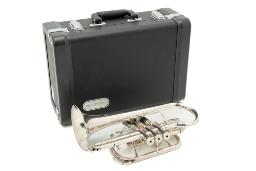 Jupiter - 520MS - Bb Cornet - Shepherds Crook - Lacquer 2