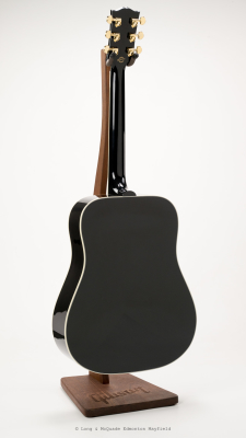 Gibson - J-45 Custom Acoustic/Electric Guitar with Hardshell Case - Ebony 5