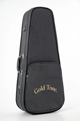 Gold Tone - F-6 6-String F-style Mando-Guitar with Pickup and Case 2