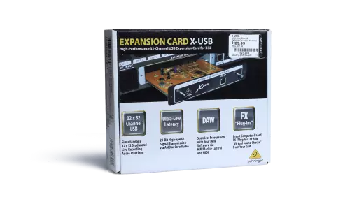 Behringer - X-USB 32-Channel USB Expansion Card for X32 Mixers