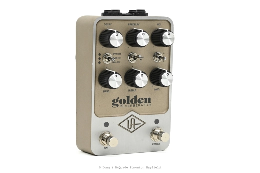 Universal Audio - Golden Reverberator Stereo Effects Pedal