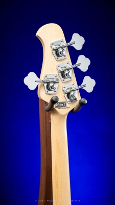 Sterling - StingRay Short Scale Bass Guitar - Olympic White 2