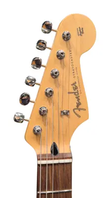 Fender MIJ Junior Collection Stratocaster - Satin Daphne Blue 2