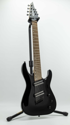 Jackson Guitars - X Series Dinky Arch Top DKAF7 MS, Laurel Fingerboard - Multi-Scale, Gloss Black