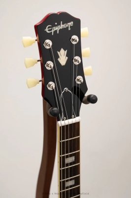 Epiphone - Inspired by Gibson ES-335 w/Bigsy - Limited Edition Cherry w/ Case 2