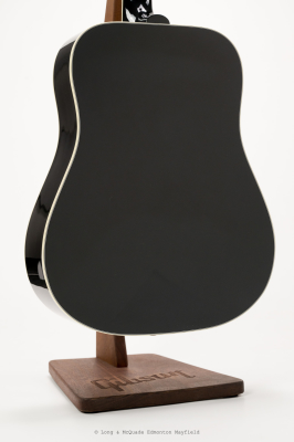 Gibson - Hummingbird Custom Acoustic/Electric Guitar with Hardshell Case - Ebony 6