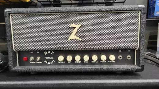 DRZ MAZ38 V2 REVERB HEAD BLK TOLEX