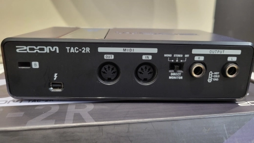 Store Special Product - Zoom - TAC-2R - 24/192 2-IN/2-OUT THUNDERBOLT INTERFACE MIDI