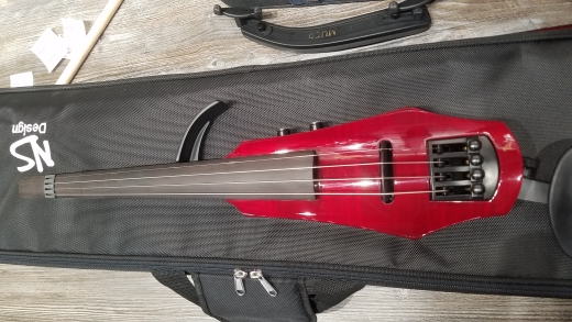 Gear Hunter | NS DESIGNS WAV 4 STRING VIOLIN TRANS RED Gear Hunter | NS DESIGNS WAV 4 STRING VIOLIN TRANS RED