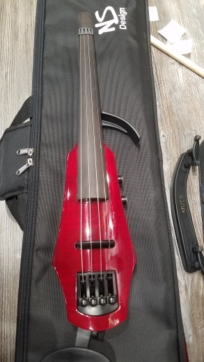 NS DESIGNS WAV 4 STRING VIOLIN TRANS RED