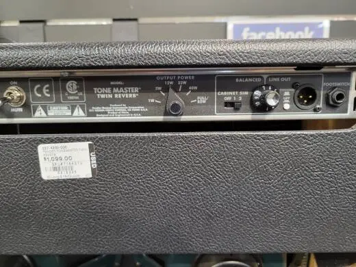 FENDER TONEMASTER TWIN REVERB 2