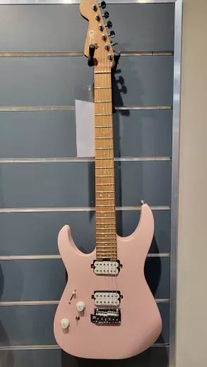CHARVEL PM DK24 HH 2PT LH STN SHL PNK