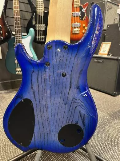 Dingwall Comb4 3PU Quilt Indigo Burst Maple 6-String Bass 2