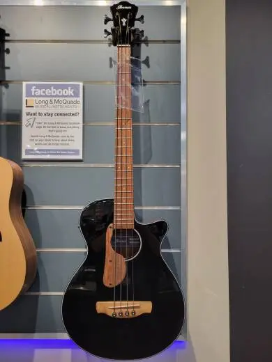 IBANEZ ACOUSTIC BASS BLK HG