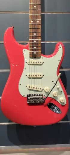 FENDER C.S.60'S STRAT LACQUER FIESTA RED 2