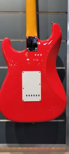 FENDER C.S.60'S STRAT LACQUER FIESTA RED 2