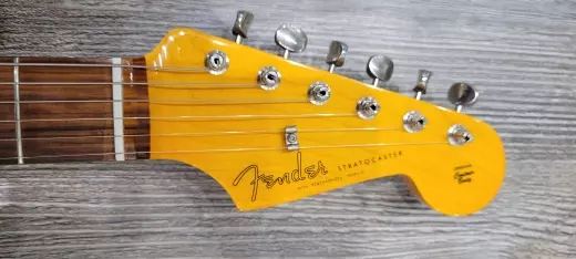 FENDER C.S.60'S STRAT LACQUER FIESTA RED 2