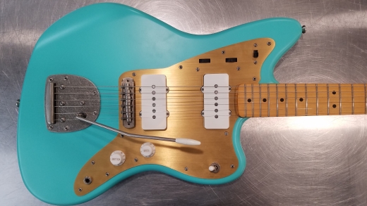 ギター SQUIER 40th Anniversary Jazzmaster Squier 40th Anniversary Jazzmaster, Gold Edition, Laurel