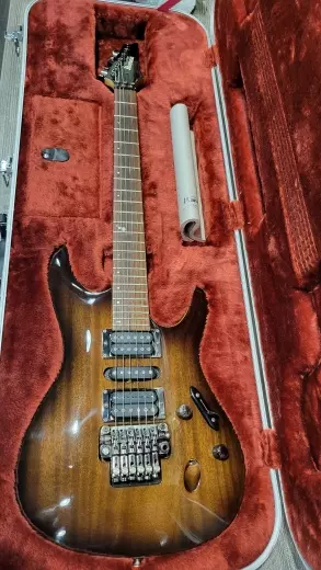 IBANEZ PRESTIGE S-BODY MAHOGNAY  - S5470 TKS