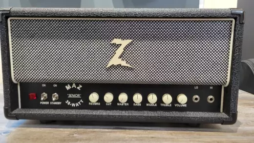 DRZ MAZ38 V2 REVERB HEAD BLK TOLEX