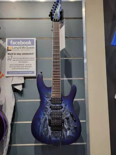 IBANEZ S COSMIC BLUE FROZEN MATTE