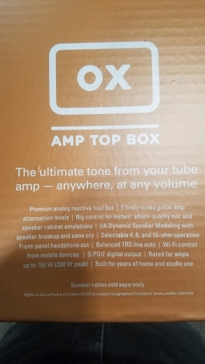 UA OX AMP TOP BOX 4