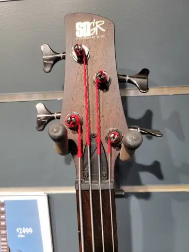 IBANEZ BW SR4 FRETLESS BROWN BURST 2