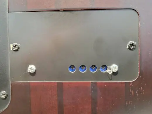 IBANEZ BW SR4 FRETLESS BROWN BURST 2